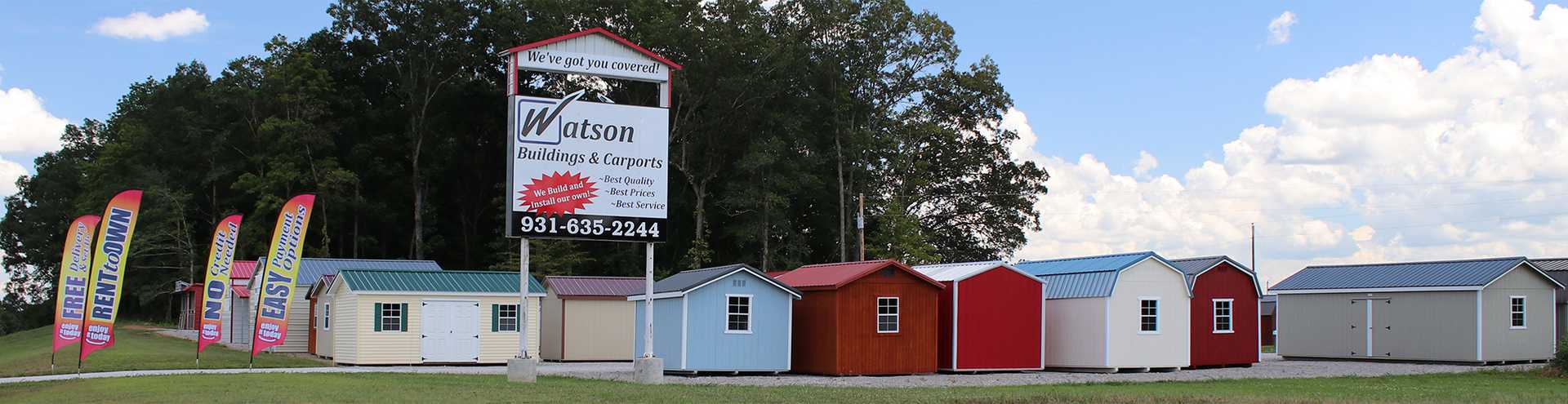 A Street view of our morrison, tn sales lot