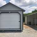 Ext. of 12x24 Ultra Garage, Gray, Charcoal, Charcoal