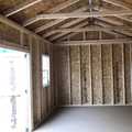 Int. of 10x20 Garden Shed Charcoal, White, White