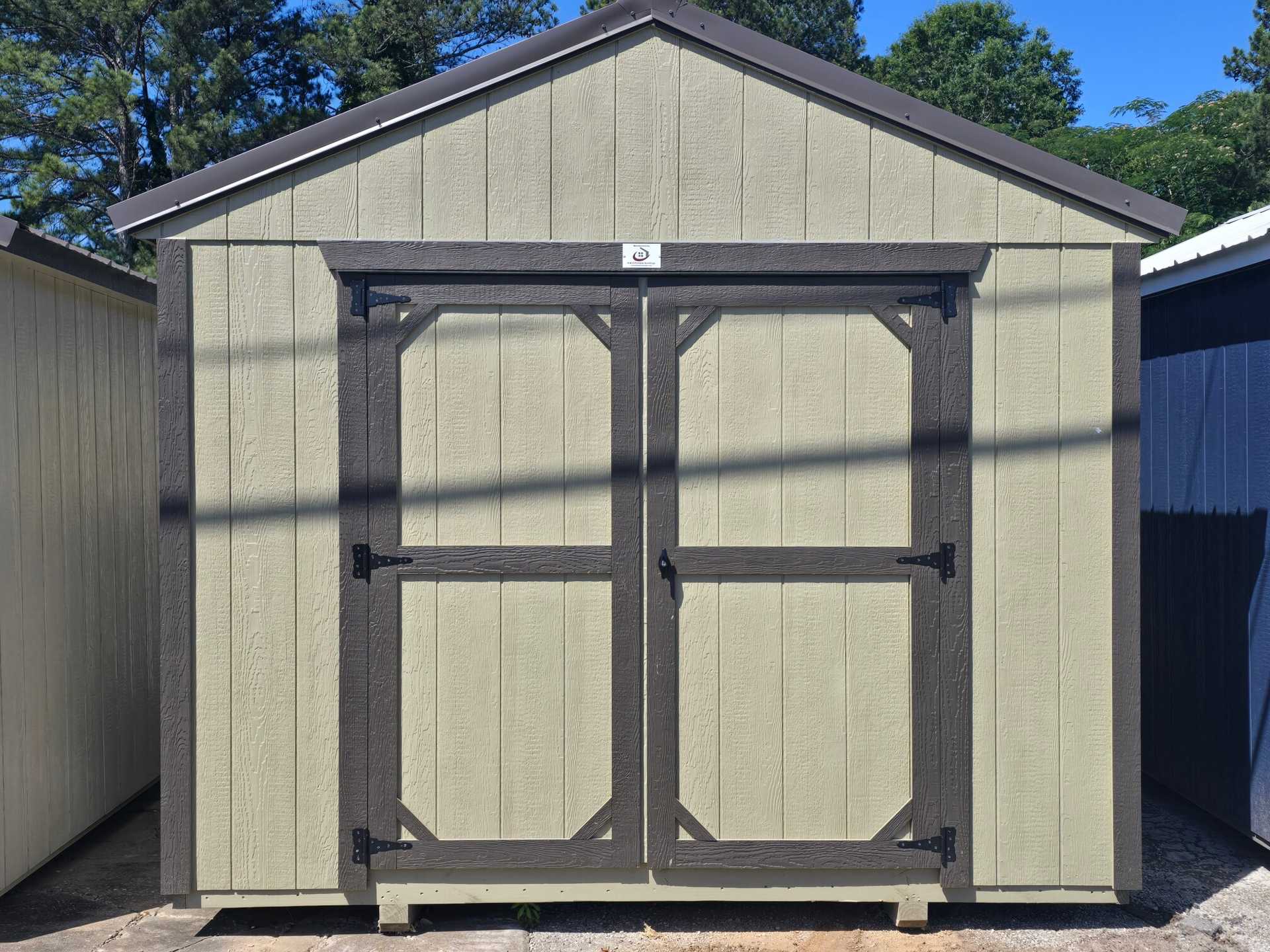 Exterior Picture of 10x12 Utility. Wild Grasses, Bronze,Burnished Slate,