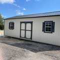 72" Double Doors, (2)-24"x36" Windows, (2)-Z-Style Shutters, (1)-9x7 Rollup Door
