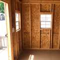 Int. of 10x10 Playhouse, Patriot Red, White, Charcoal